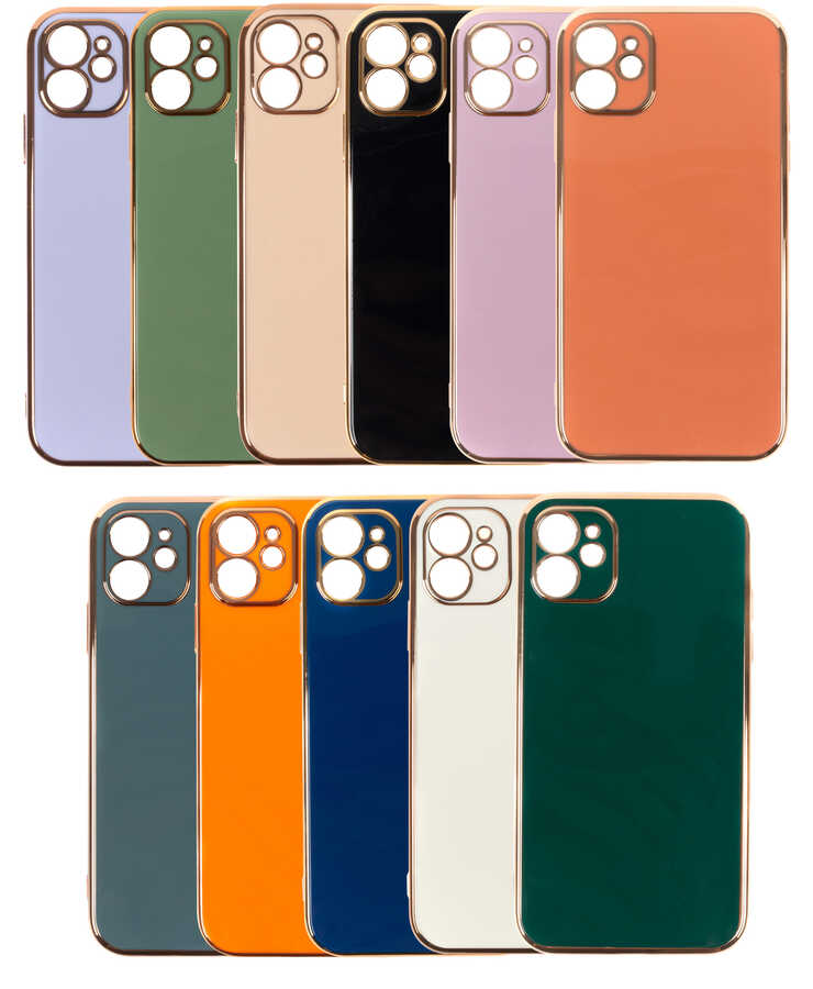 Apple iPhone 11 Kılıf Zore Bark Kapak Koyu Yeşil