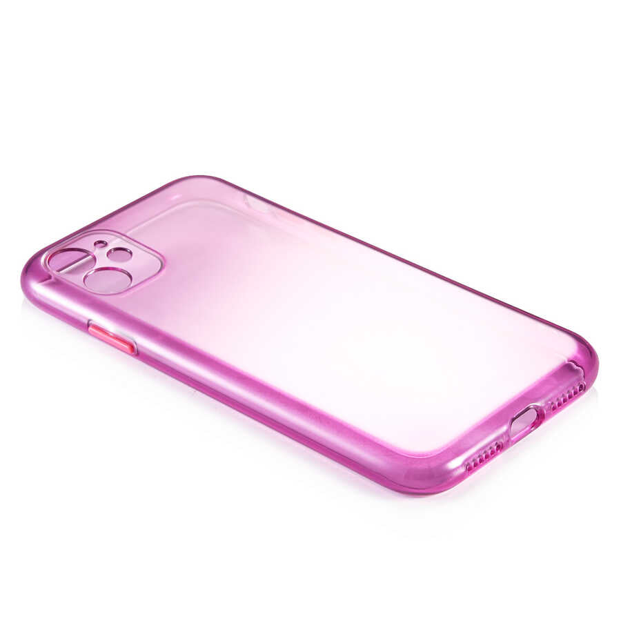 Apple iPhone 11 Kılıf Zore Bistro Kapak Pembe