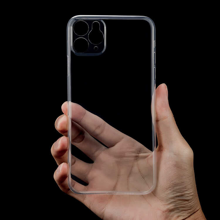 Apple iPhone 11 Kılıf Zore Blok Kapak Renksiz
