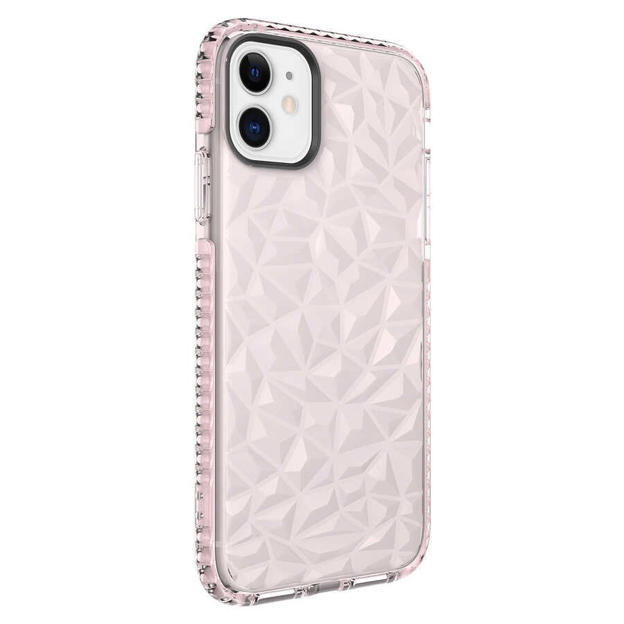 Apple iPhone 11 Kılıf Zore Buzz Kapak Pembe