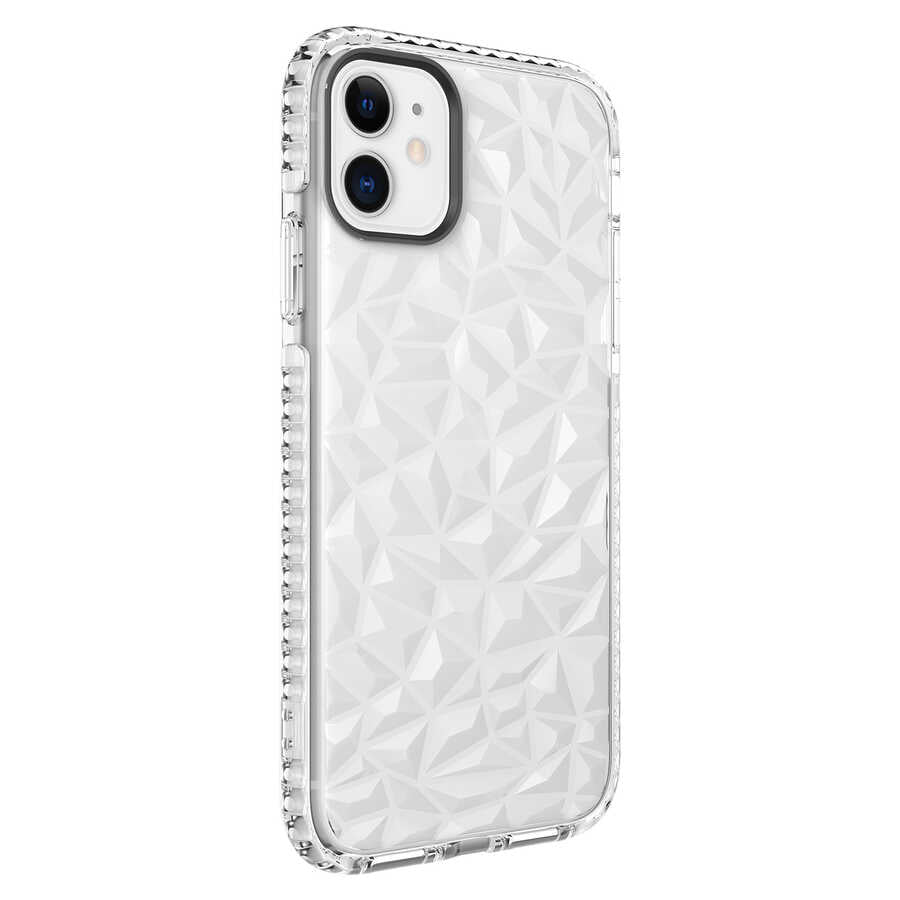 Apple iPhone 11 Kılıf Zore Buzz Kapak Beyaz