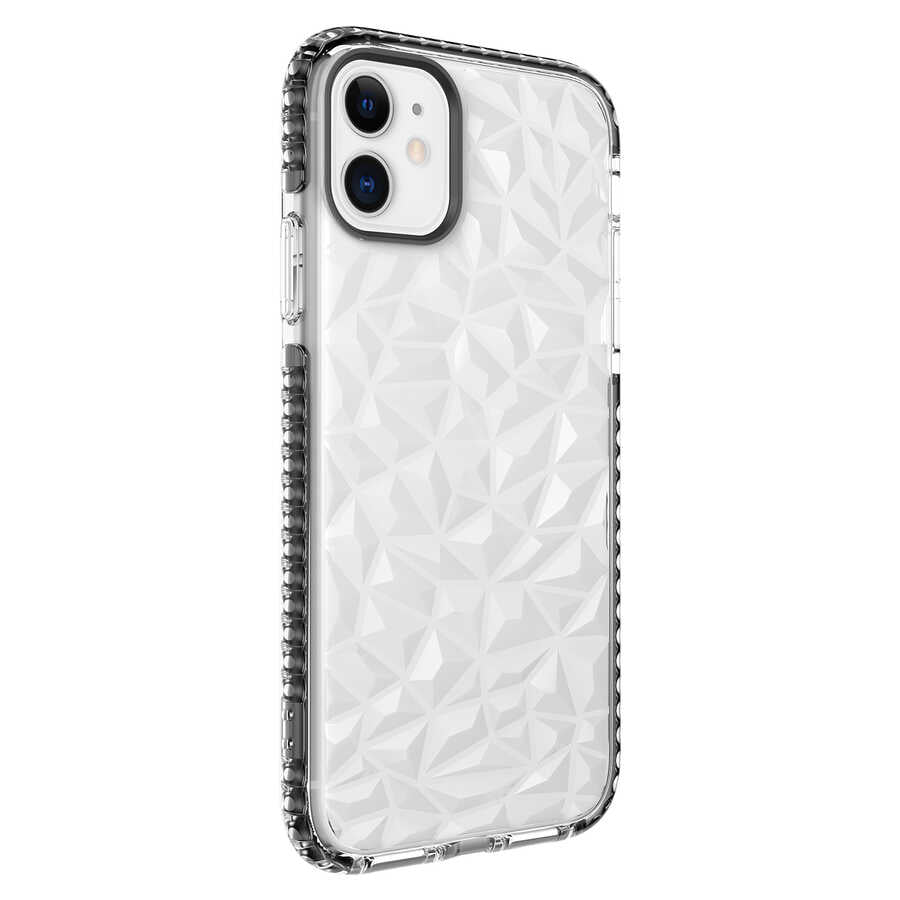 Apple iPhone 11 Kılıf Zore Buzz Kapak Siyah