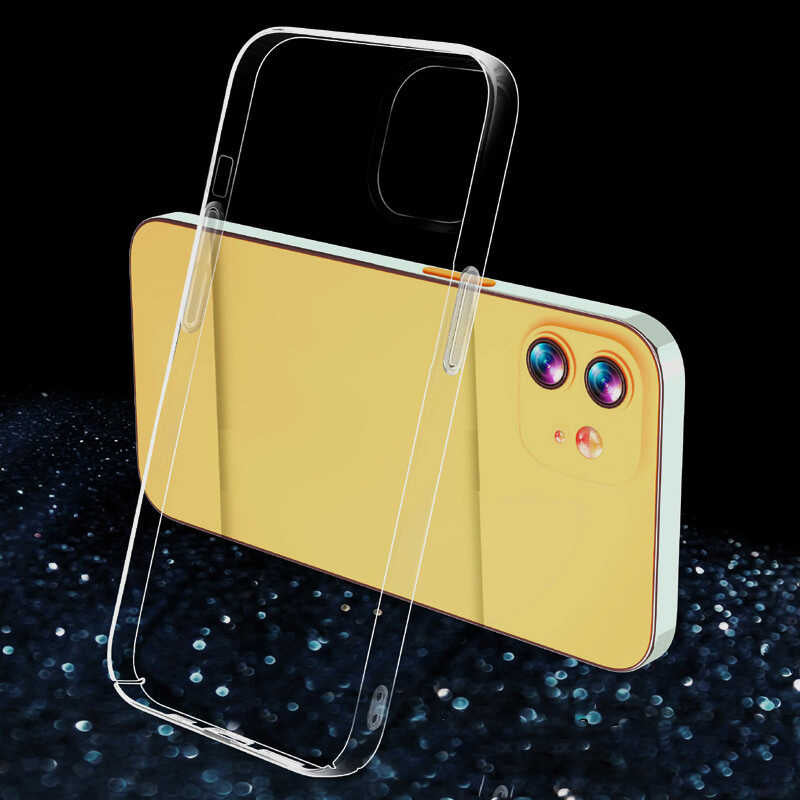 Apple iPhone 11 Kılıf Zore Droga Kapak Renksiz