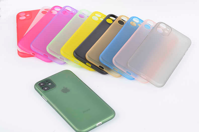 Apple iPhone 11 Kılıf Zore Eko PP Kapak Koyu Yeşil