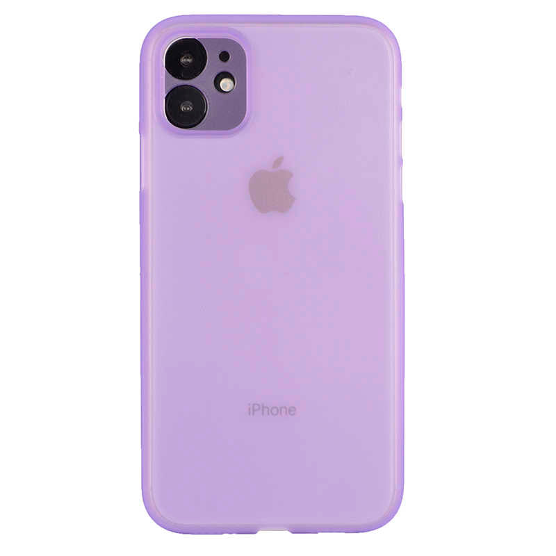 Apple iPhone 11 Kılıf Zore Eko PP Kapak Mor