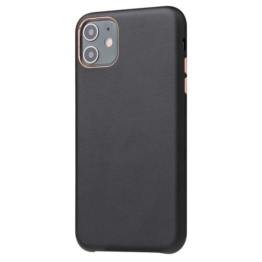 Apple iPhone 11 Kılıf Zore Eyzi Kapak Siyah
