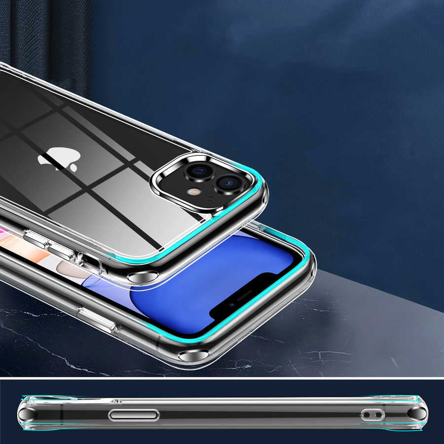 Apple iPhone 11 Kılıf Zore Forst Kapak Renksiz