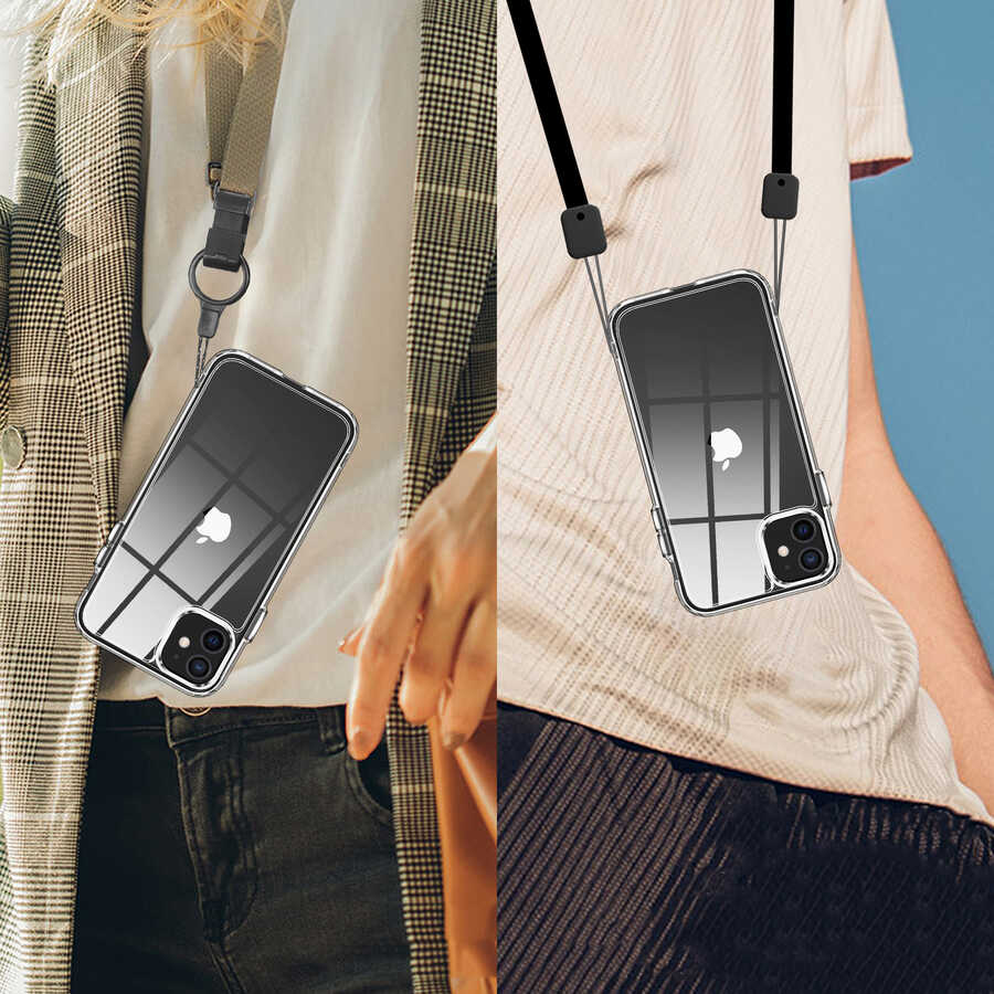 Apple iPhone 11 Kılıf Zore Forst Kapak Renksiz