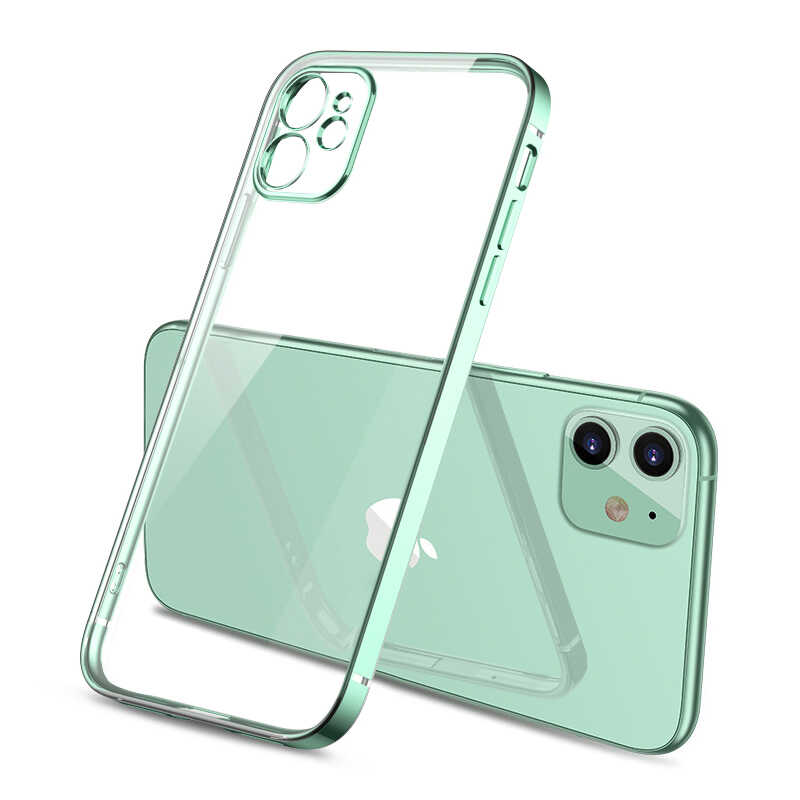 Apple iPhone 11 Kılıf Zore Gbox Kapak Açık Yeşil