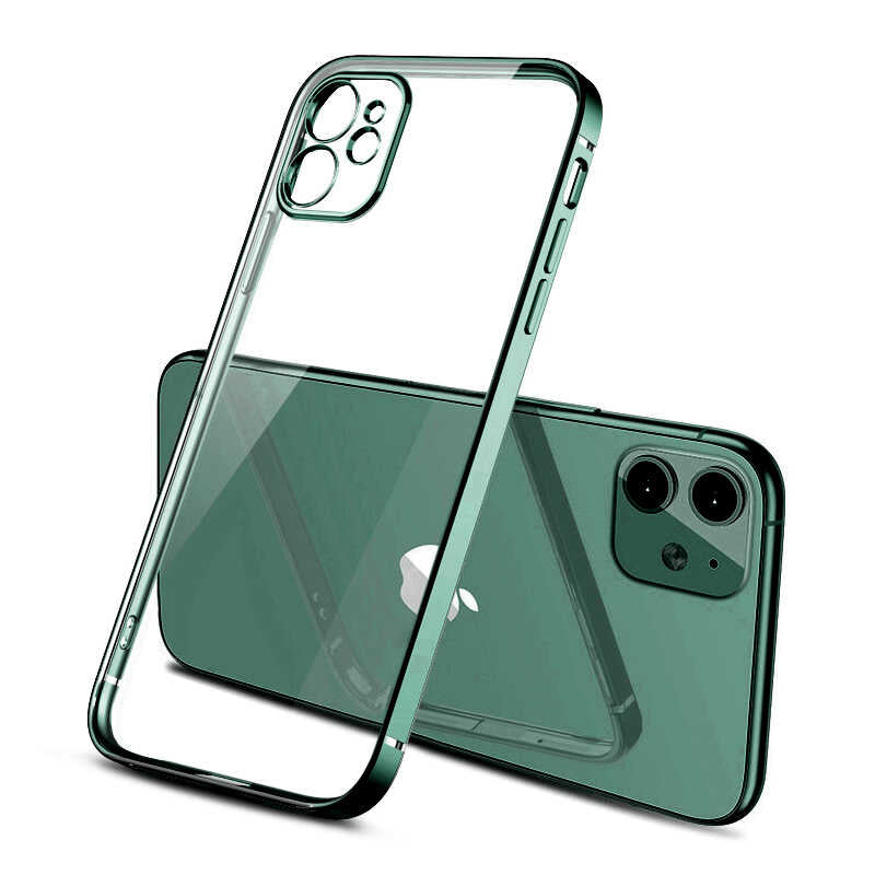 Apple iPhone 11 Kılıf Zore Gbox Kapak Yeşil