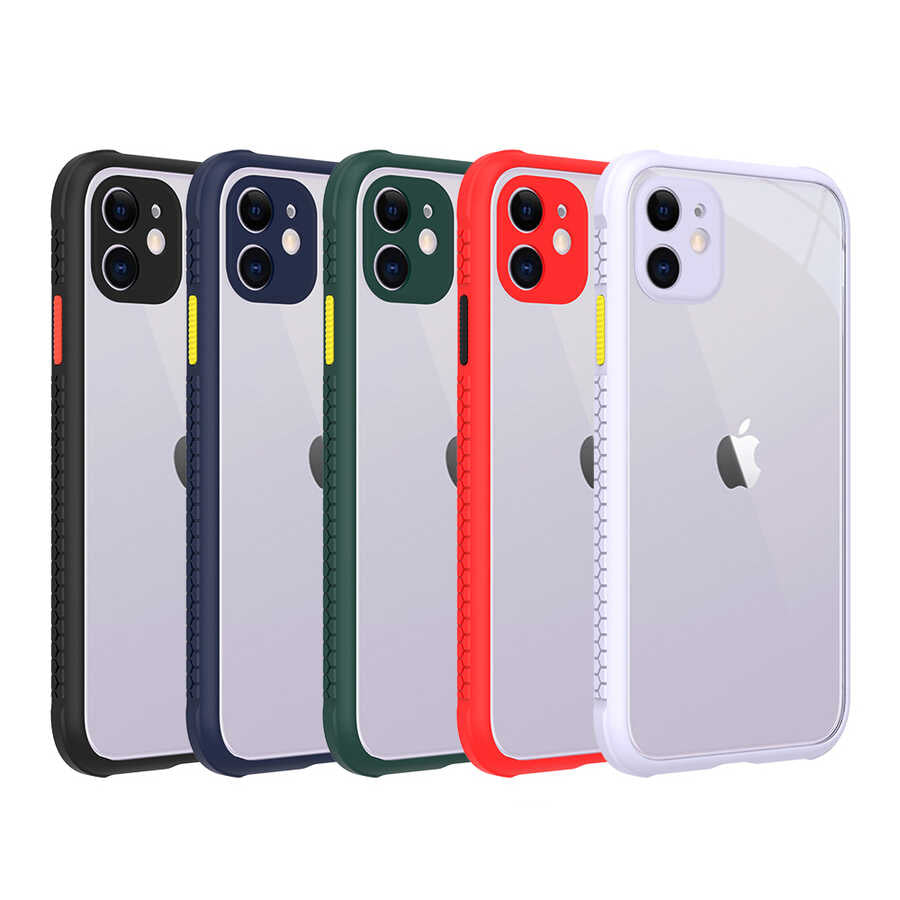 Apple iPhone 11 Kılıf Zore Kaff Kapak Mor