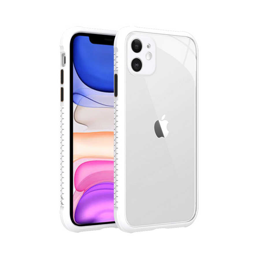 Apple iPhone 11 Kılıf Zore Kaff Kapak Renksiz