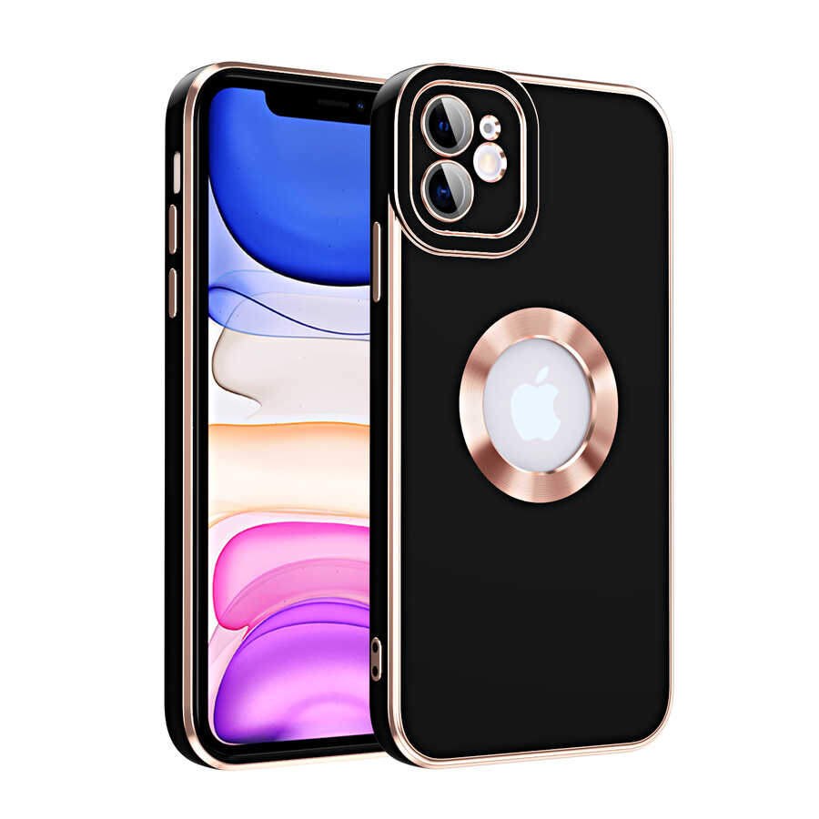 Apple iPhone 11 Kılıf Zore Kongo Kapak Siyah