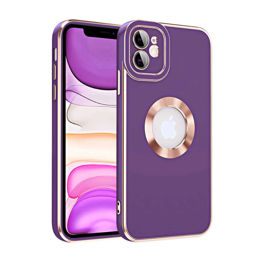 Apple iPhone 11 Kılıf Zore Kongo Kapak Koyu Mor
