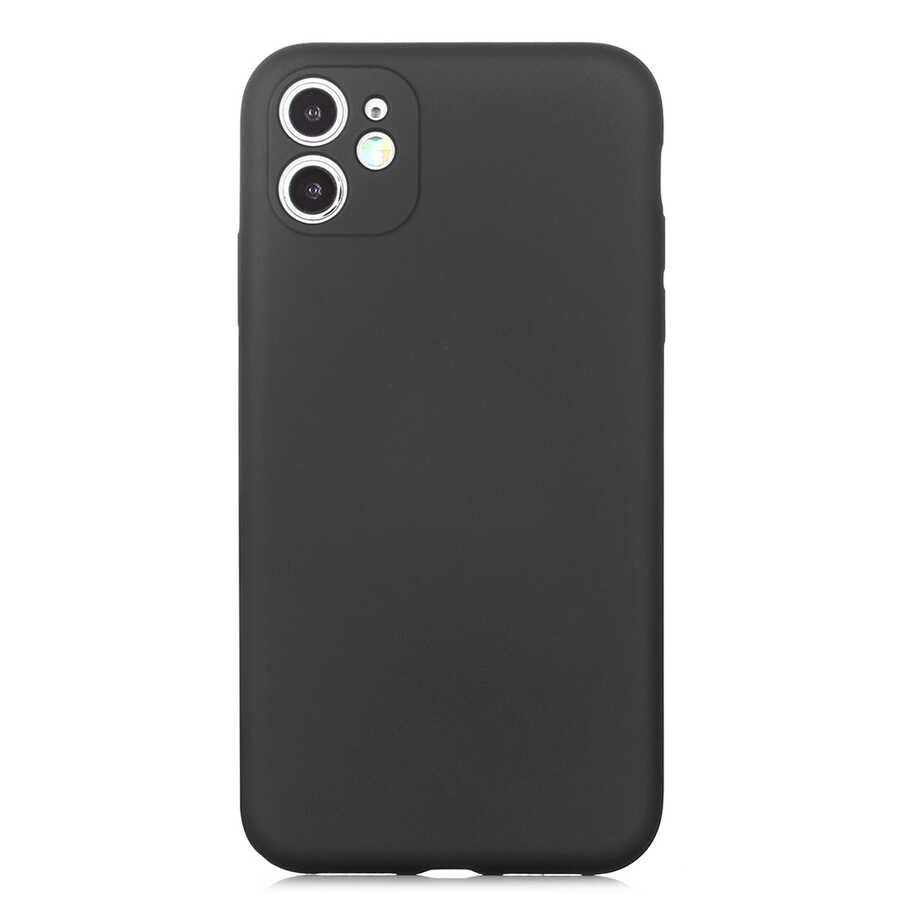 Apple iPhone 11 Kılıf Zore Mara Kapak Siyah