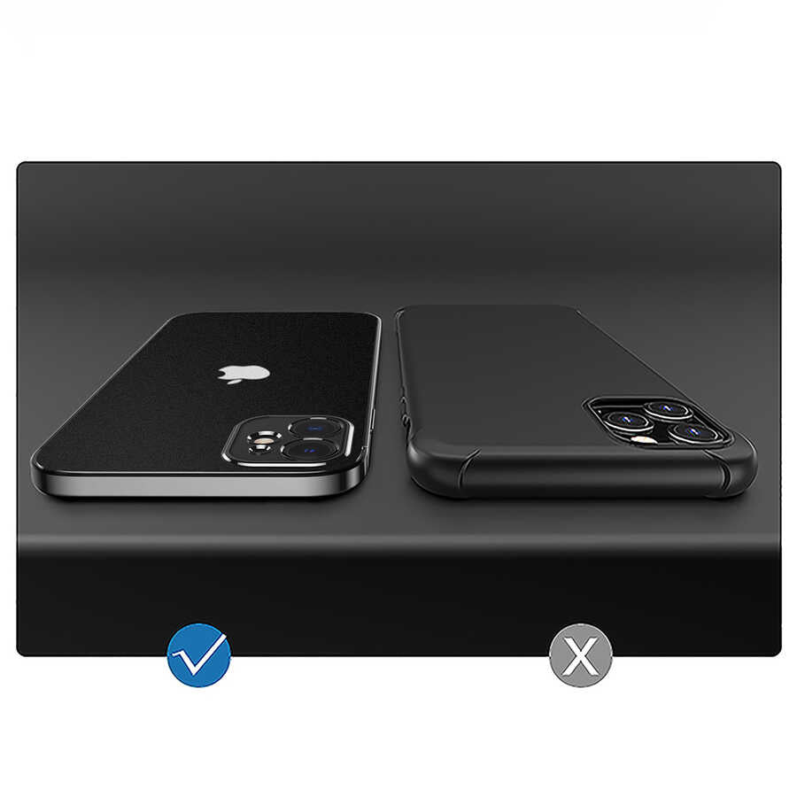 Apple iPhone 11 Kılıf Zore Mat Gbox Kapak Gümüş