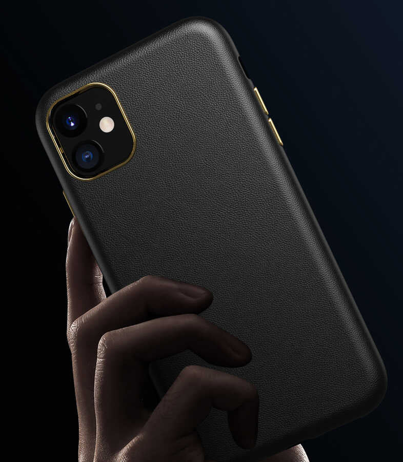 Apple iPhone 11 Kılıf Zore Natura Kapak Mavi