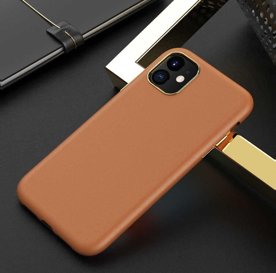 Apple iPhone 11 Kılıf Zore Natura Kapak Yeşil