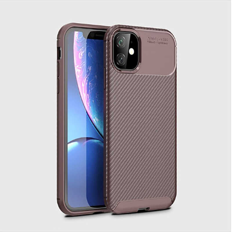 Apple iPhone 11 Kılıf Zore Negro Silikon Kapak Lacivert