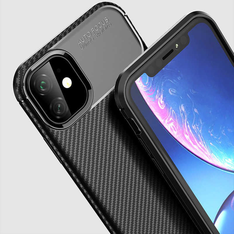 Apple iPhone 11 Kılıf Zore Negro Silikon Kapak Lacivert