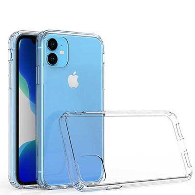 Apple iPhone 11 Kılıf Zore Nitro Anti Shock Silikon Renksiz