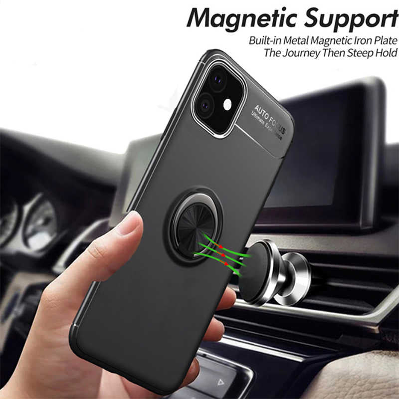 Apple iPhone 11 Kılıf Zore Ravel Silikon Kapak Kırmızı
