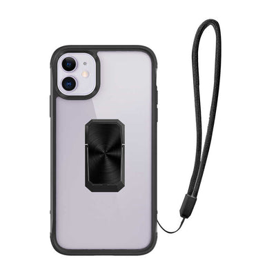 Apple iPhone 11 Kılıf Zore V-Bax Kapak Siyah