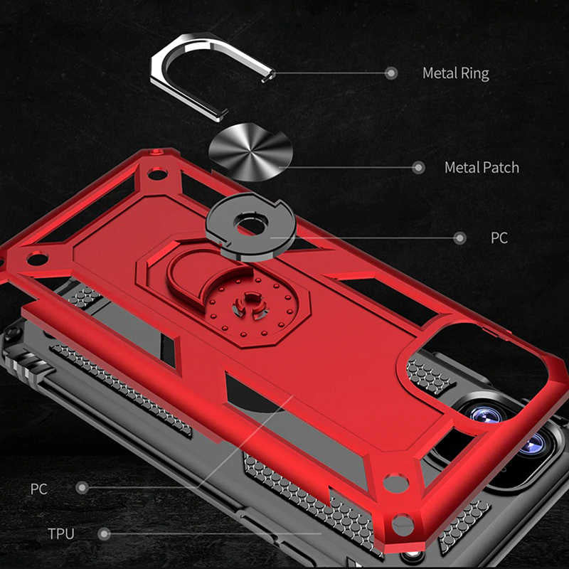 Apple iPhone 11 Kılıf Zore Vega Kapak Kırmızı