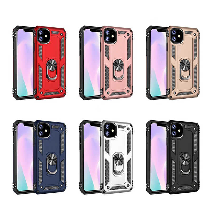 Apple iPhone 11 Kılıf Zore Vega Kapak Gri