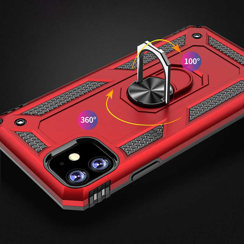 Apple iPhone 11 Kılıf Zore Vega Kapak Kırmızı