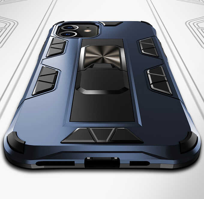 Apple iPhone 11 Kılıf Zore Volve Kapak Lacivert