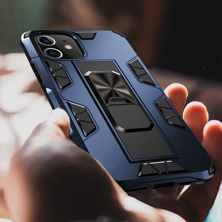 Apple iPhone 11 Kılıf Zore Volve Kapak Gri