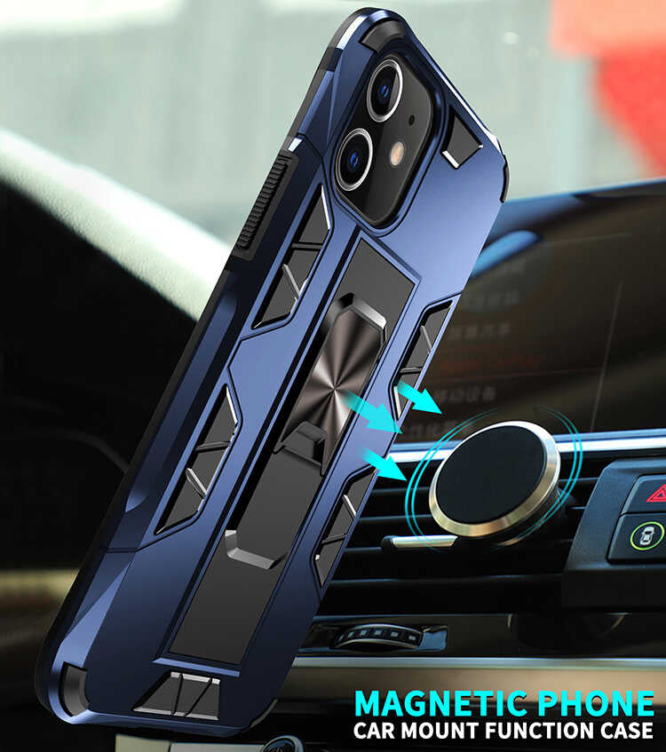 Apple iPhone 11 Kılıf Zore Volve Kapak Gri