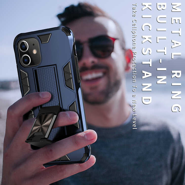 Apple iPhone 11 Kılıf Zore Volve Kapak Gri