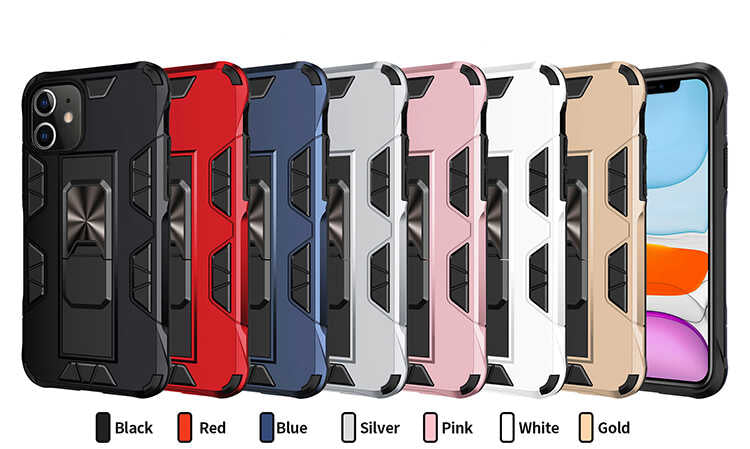 Apple iPhone 11 Kılıf Zore Volve Kapak Gri