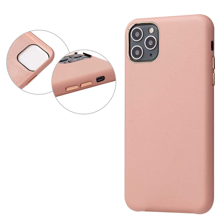 Apple iPhone 11 Pro Kılıf Zore Eyzi Kapak Kahverengi