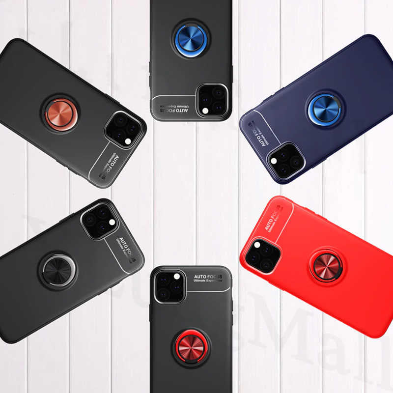Apple iPhone 11 Pro Kılıf Zore Ravel Silikon Kapak Kırmızı