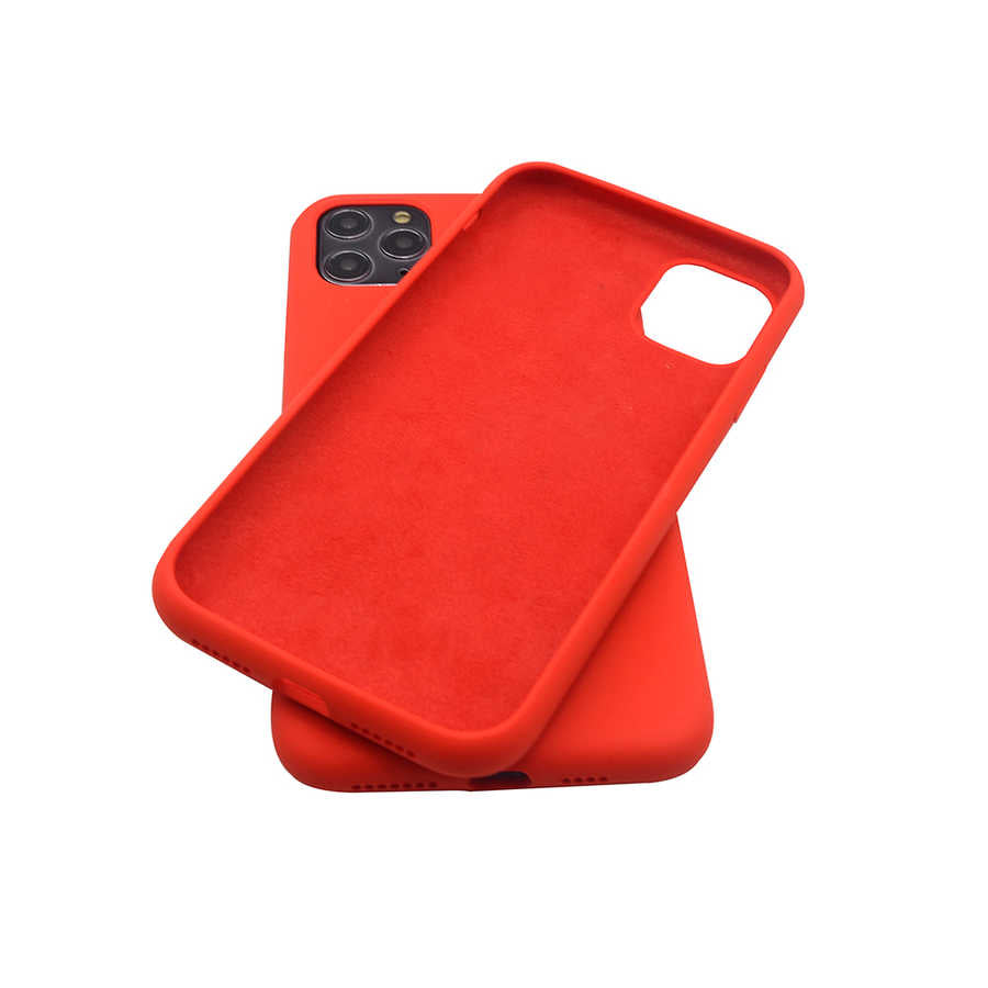 Apple iPhone 11 Pro Kılıf Zore Silk Silikon Lacivert