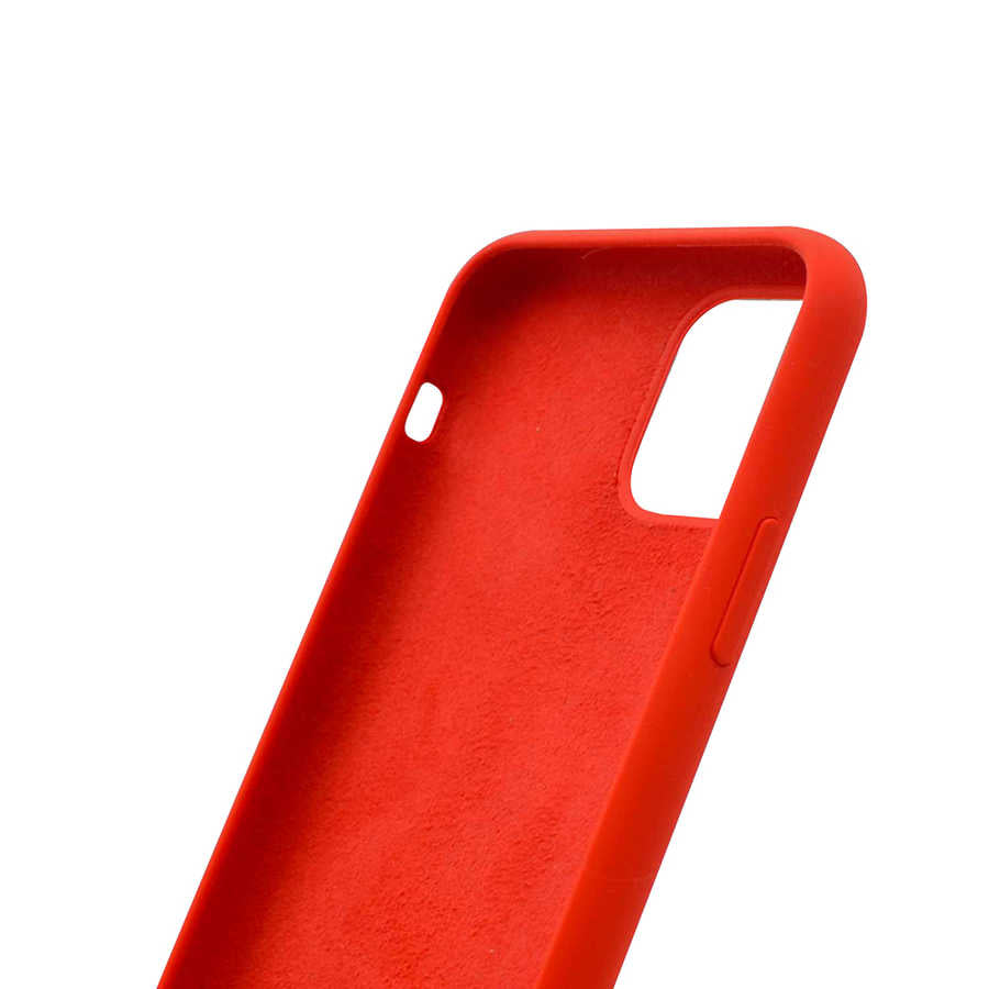 Apple iPhone 11 Pro Kılıf Zore Silk Silikon Lila