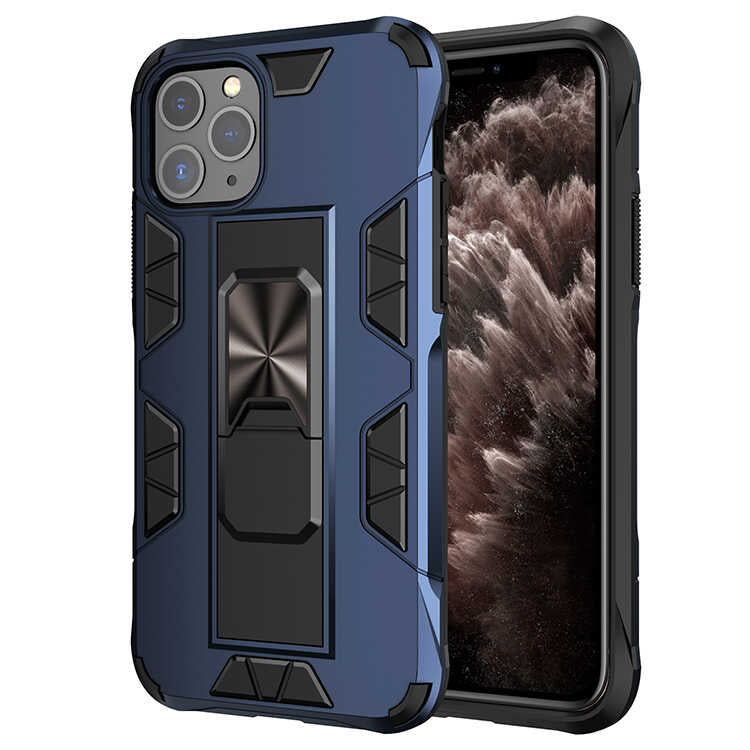 Apple iPhone 11 Pro Kılıf Zore Volve Kapak Gri