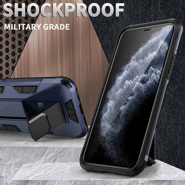 Apple iPhone 11 Pro Kılıf Zore Volve Kapak Kırmızı