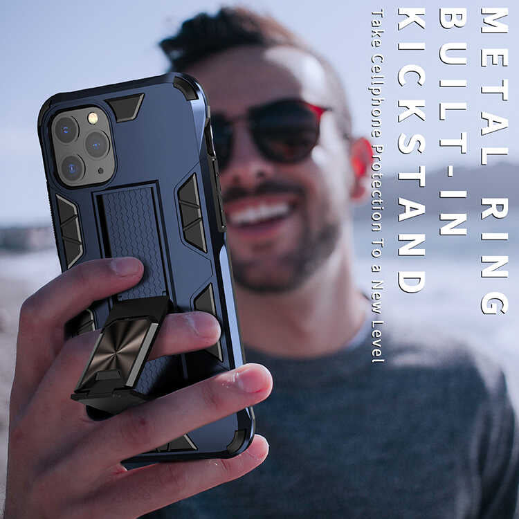 Apple iPhone 11 Pro Kılıf Zore Volve Kapak Kırmızı