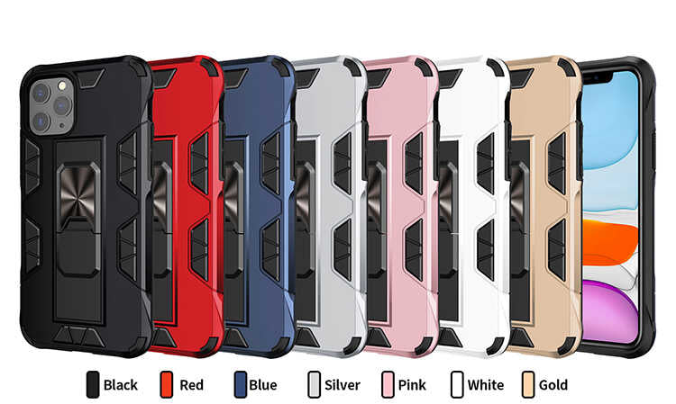 Apple iPhone 11 Pro Kılıf Zore Volve Kapak Gri