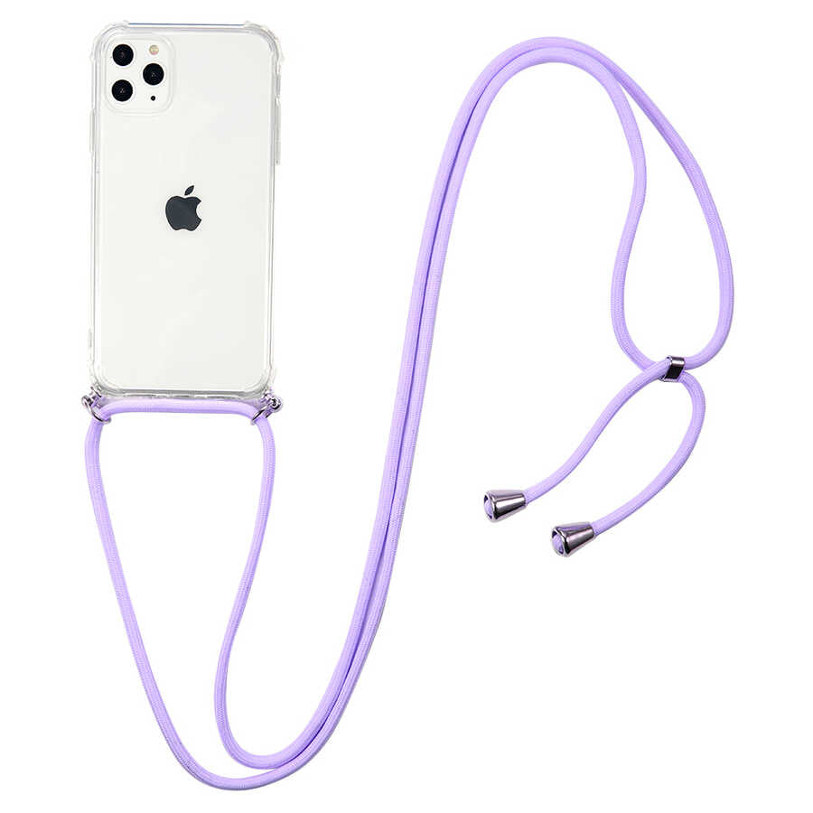 Apple iPhone 11 Pro Kılıf Zore X-Rop Kapak Renksiz