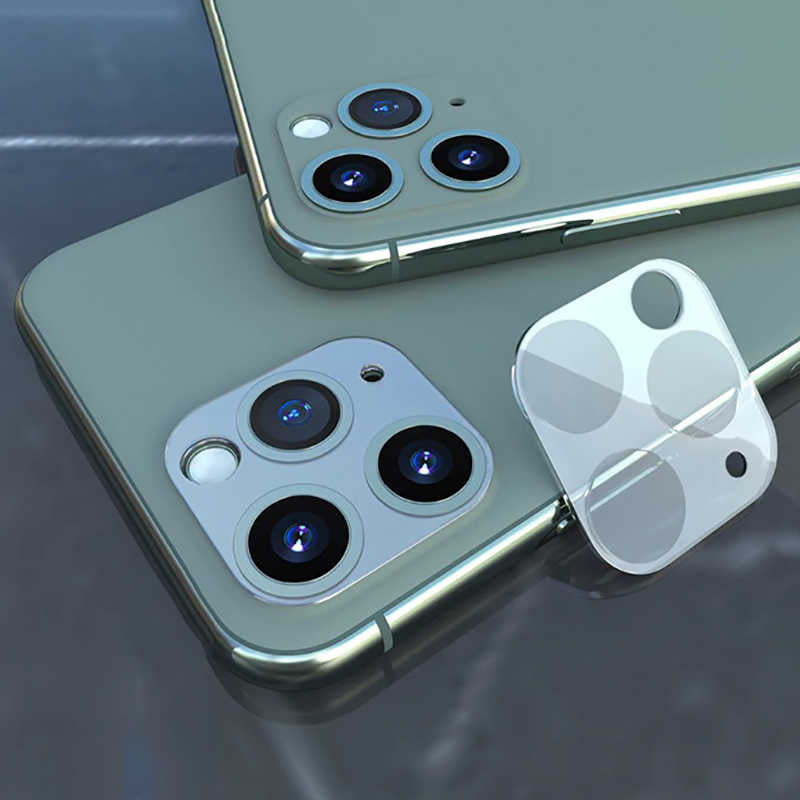 Apple iPhone 11 Pro Max Zore 3D Full Kamera Koruyucu Renksiz