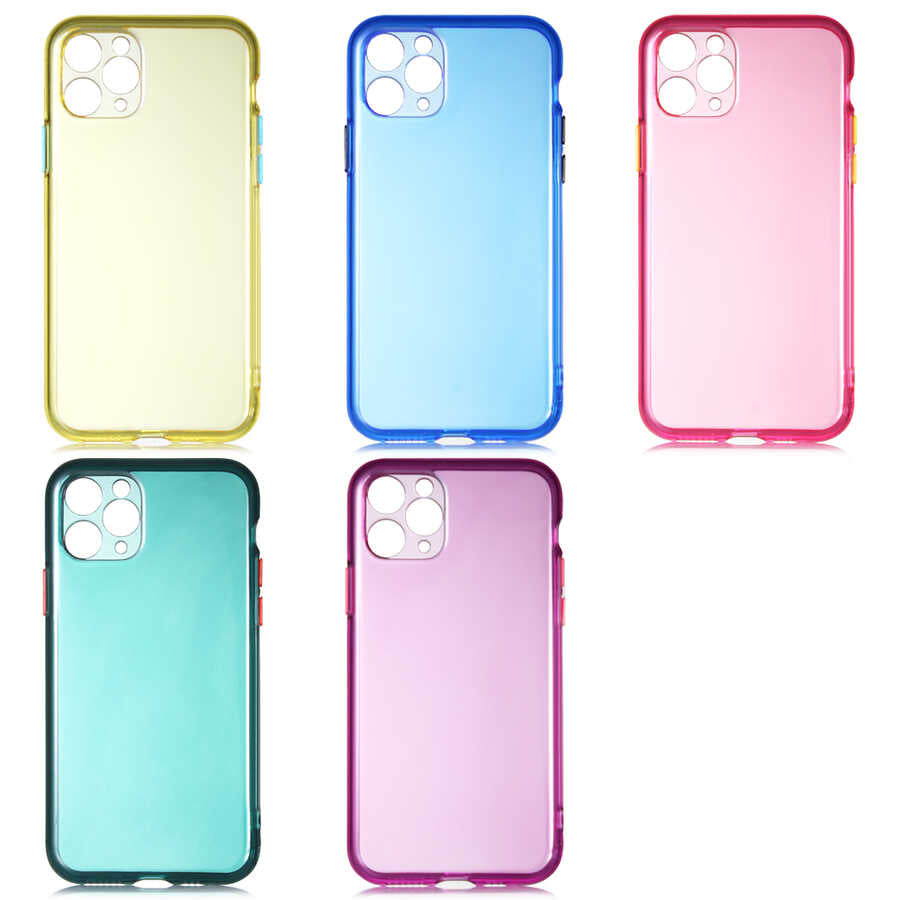 Apple iPhone 11 Pro Max Kılıf Zore Bistro Kapak Koyu Yeşil