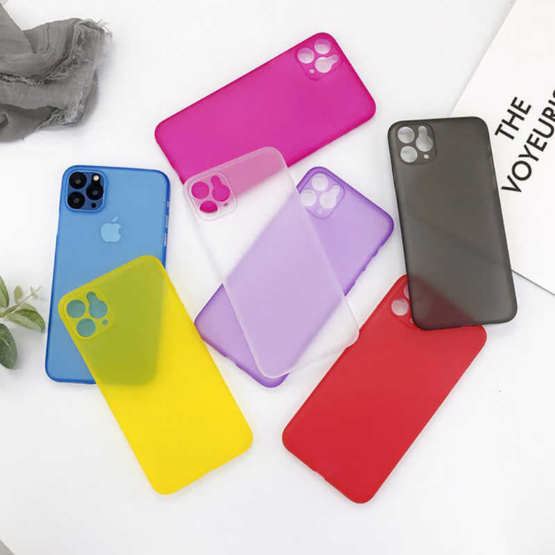 Apple iPhone 11 Pro Max Kılıf Zore Eko PP Kapak Mavi