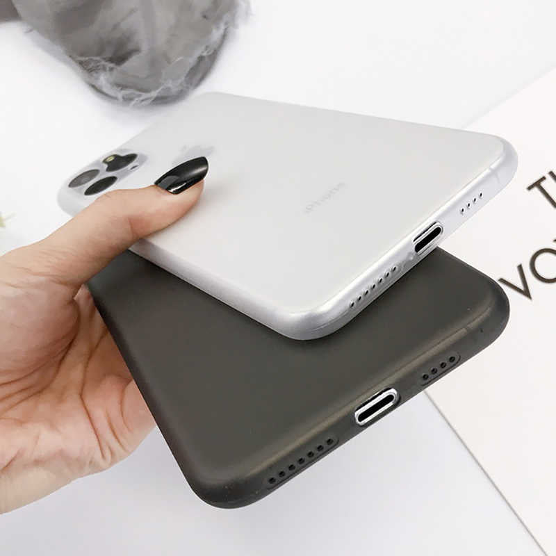Apple iPhone 11 Pro Max Kılıf Zore Eko PP Kapak Pembe