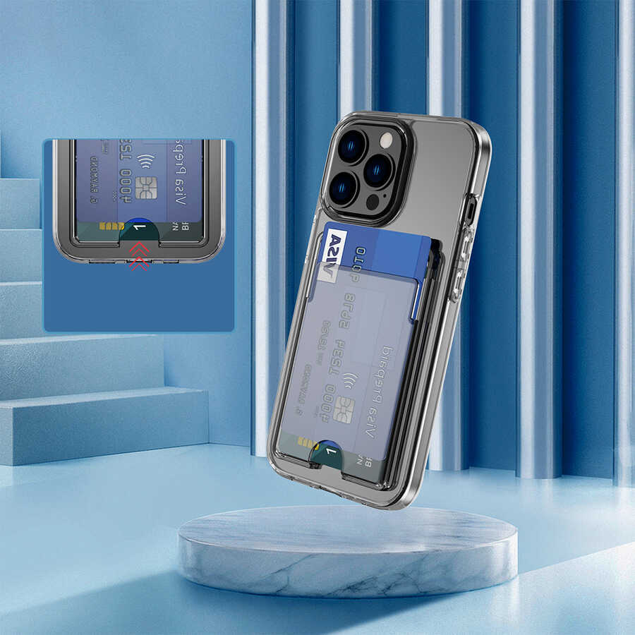 Apple iPhone 11 Pro Max Kılıf Zore Ensa Kapak Renksiz