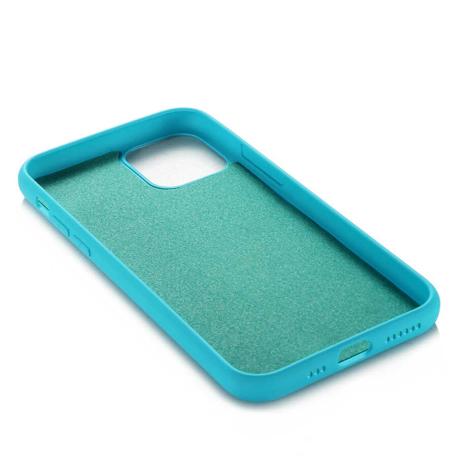 Apple iPhone 11 Pro Max Kılıf Zore LSR Lansman Kapak Turkuaz